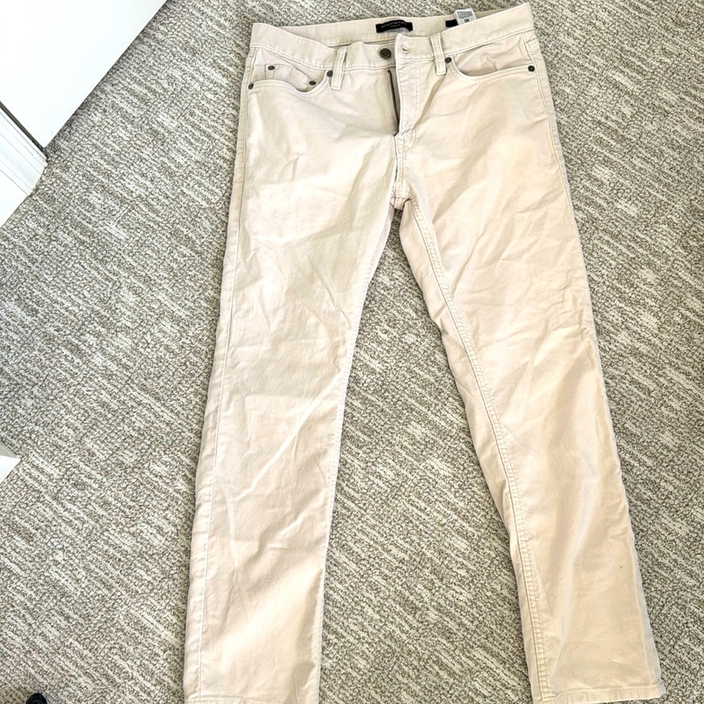 Banana Republic Travelers Pants White